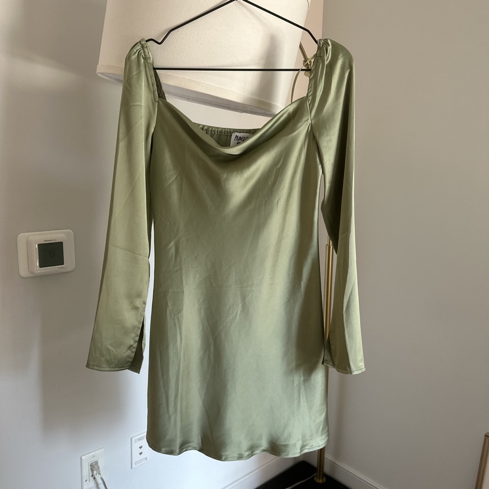 Princess Polly Mini Dress in Sage